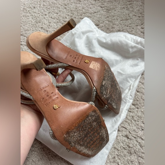 Vicenza Deena Crystal Heels Anthropologie women’s size US 10 - Picture 7 of 9